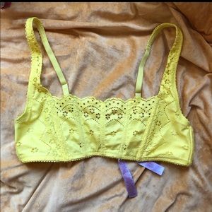Savage Fenty bombshell broderie lace bralette